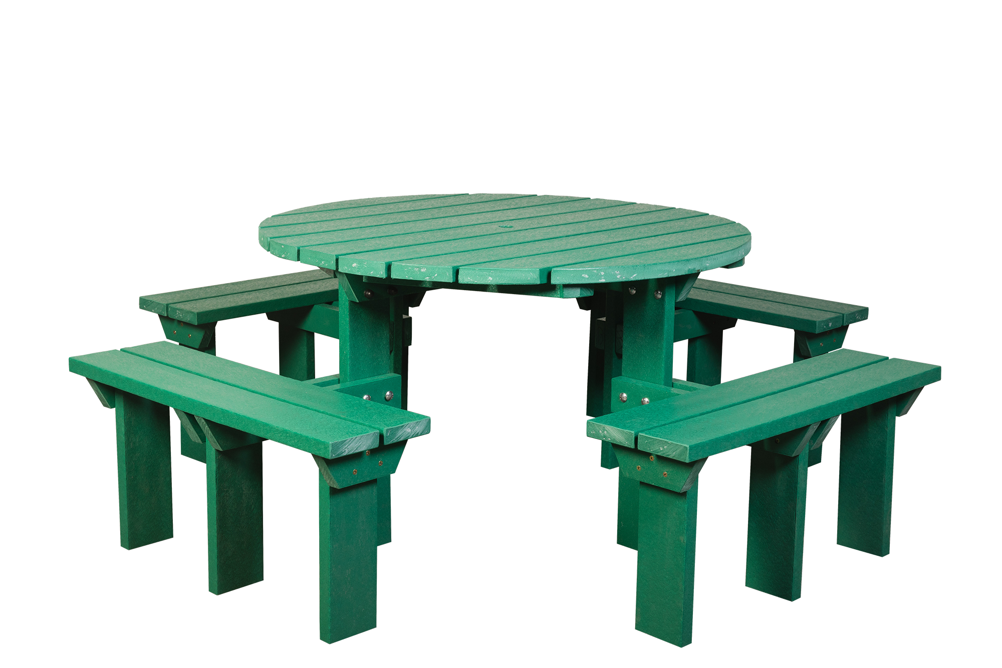 Eco Adult Olympic Picnic Bench H790mm Green