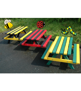 Junior Insect Picnic Bench