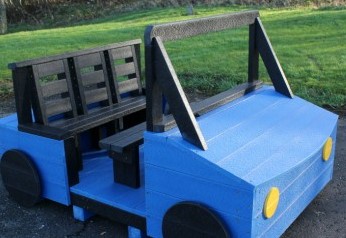 Recycled Plastic Car Play Equipment