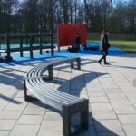 Canvas 30 Backless Bench outdoors Canvas 30 Backless Bench outdoors