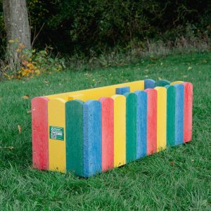 Rainbow Window Box on grass