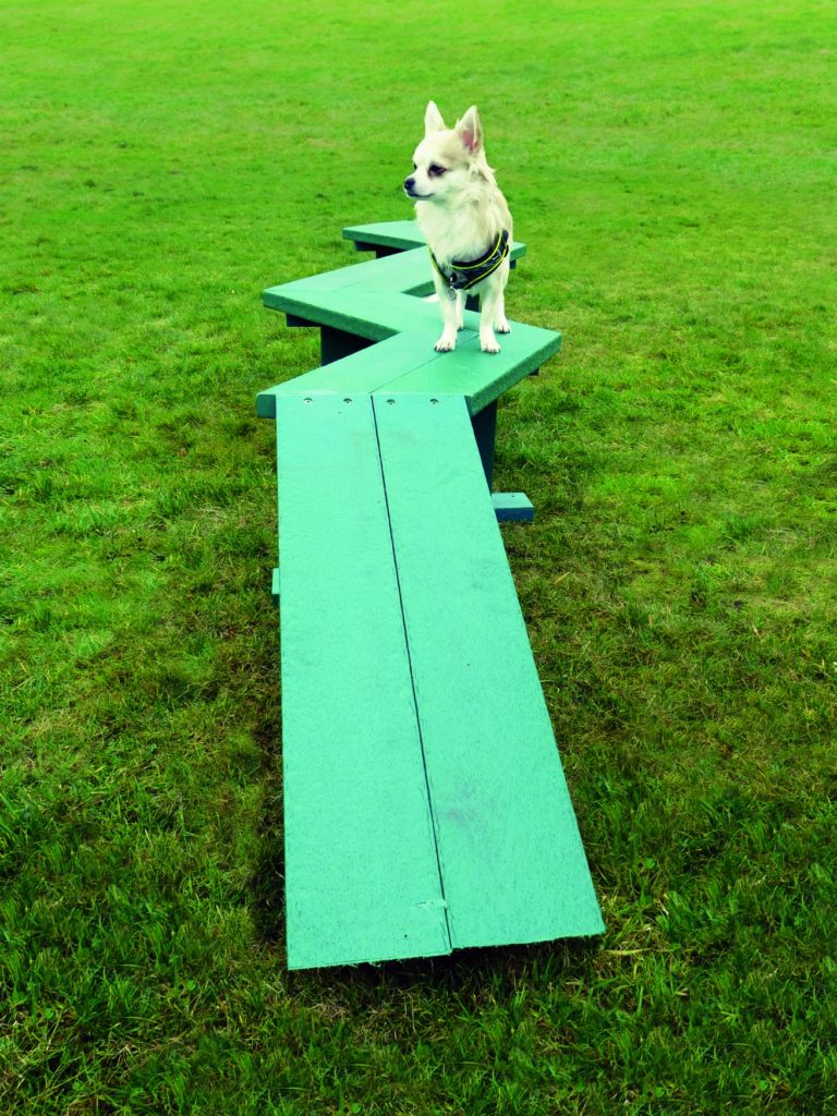 ZigZag Balance Beam Marmax Recycled Plastic Products UK
