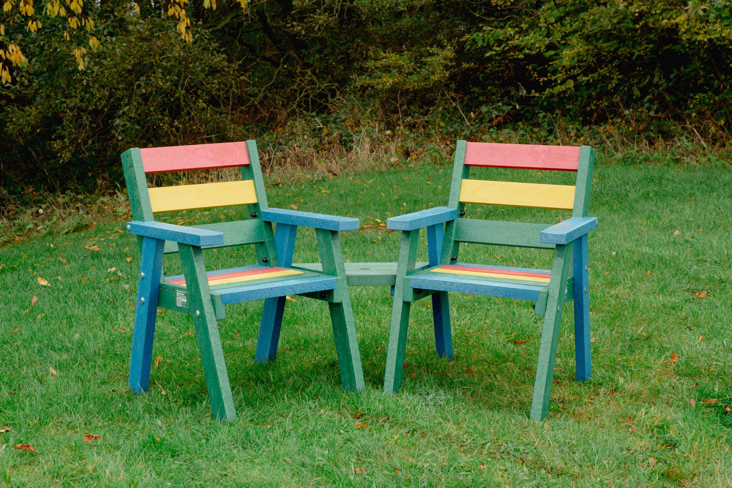 Rainbow Sloper Companion Set on grass