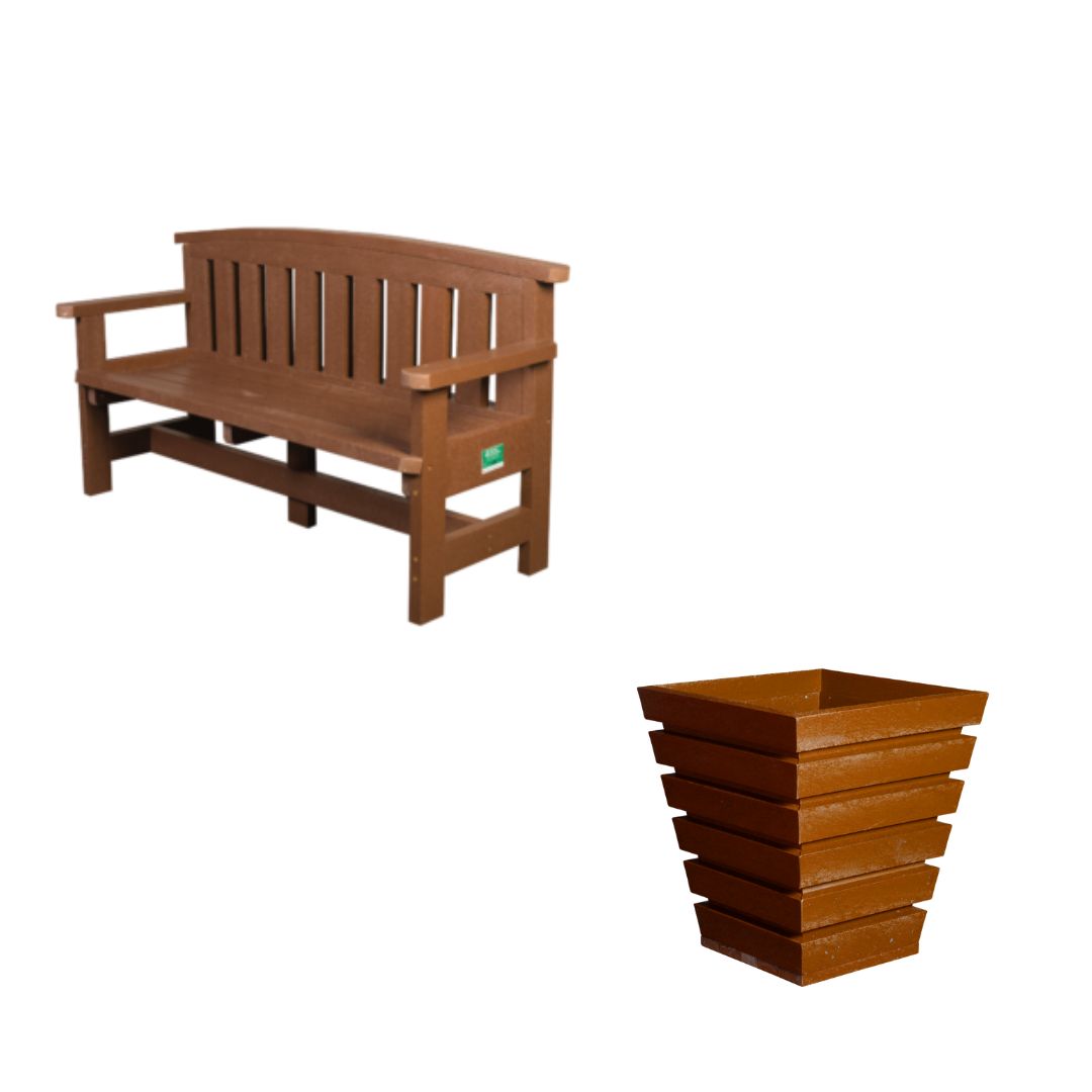 seat and planter