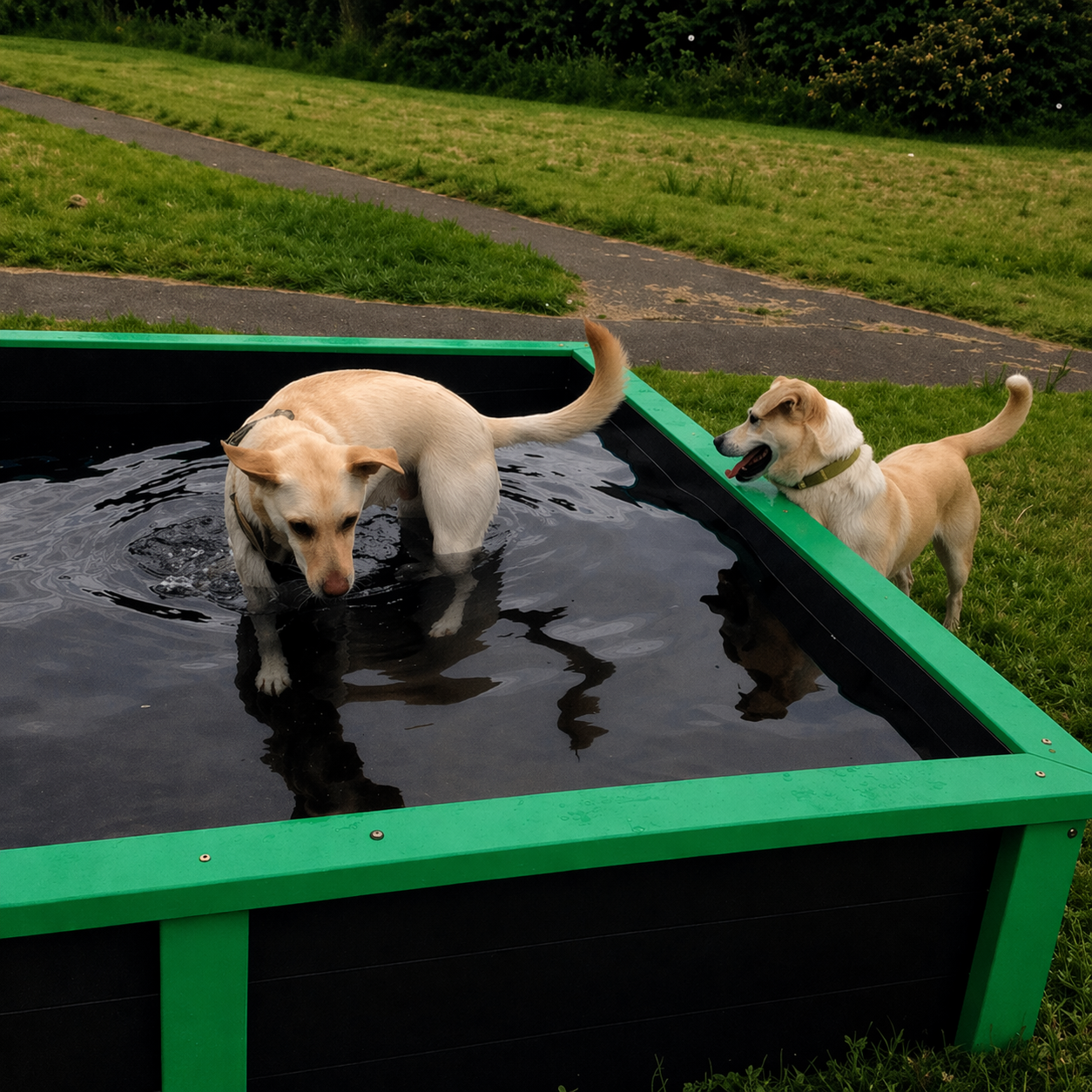 paddling pool dog birthing pool